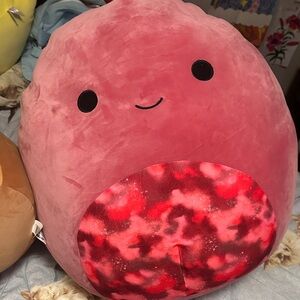 Squishmallow red dinosaur 20”